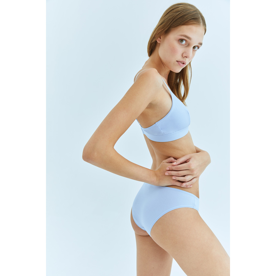 Mineral Organik Bikini Alt Mavi XS Hipicon