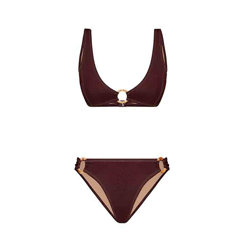 Bia Swimwear Nora Bikini L Brown Hipicon