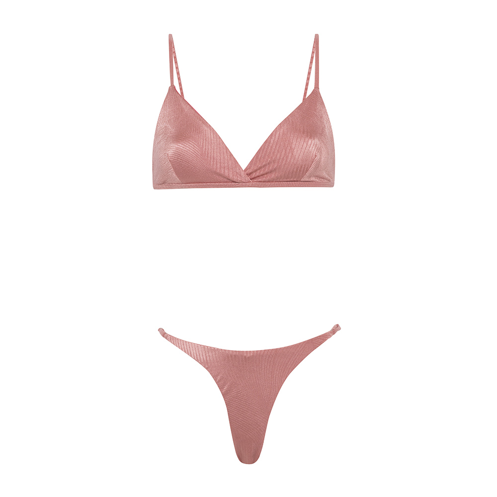 Leyna Beachwear Ruby Bikini Pembe S Hipicon