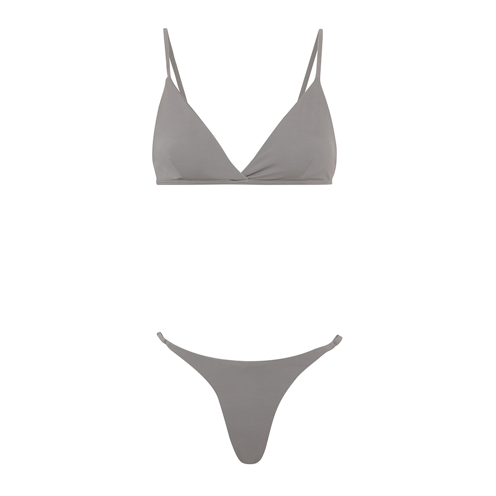 Leyna Beachwear Ruby Bikini S Light Grey Hipicon