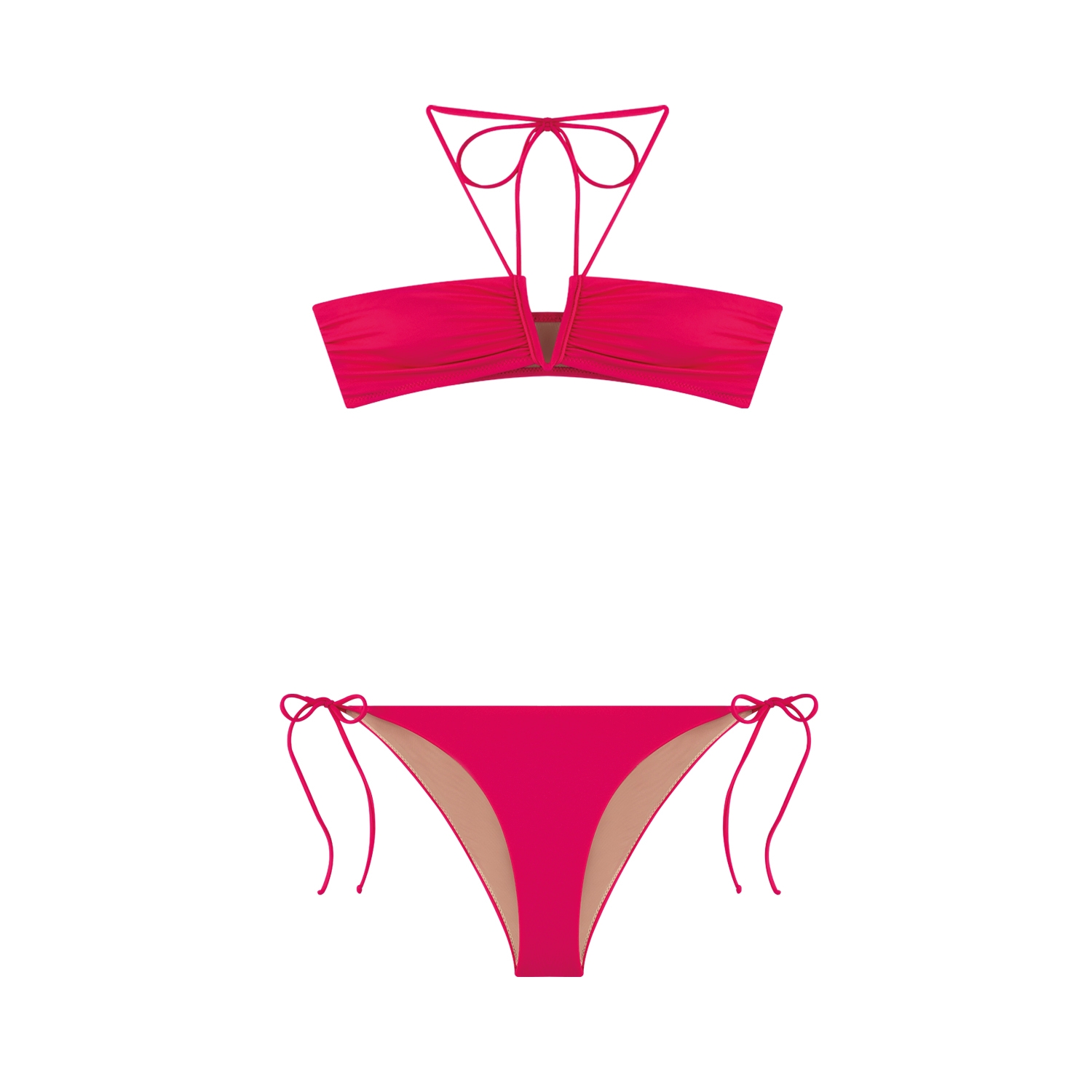 Bia Swimwear Gigi Bikini Set S Fucshia Hipicon