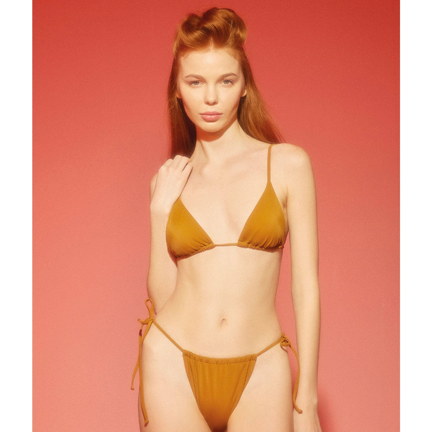 Shikoo Swimwear Ubuntu Bikini M Mustard Hipicon