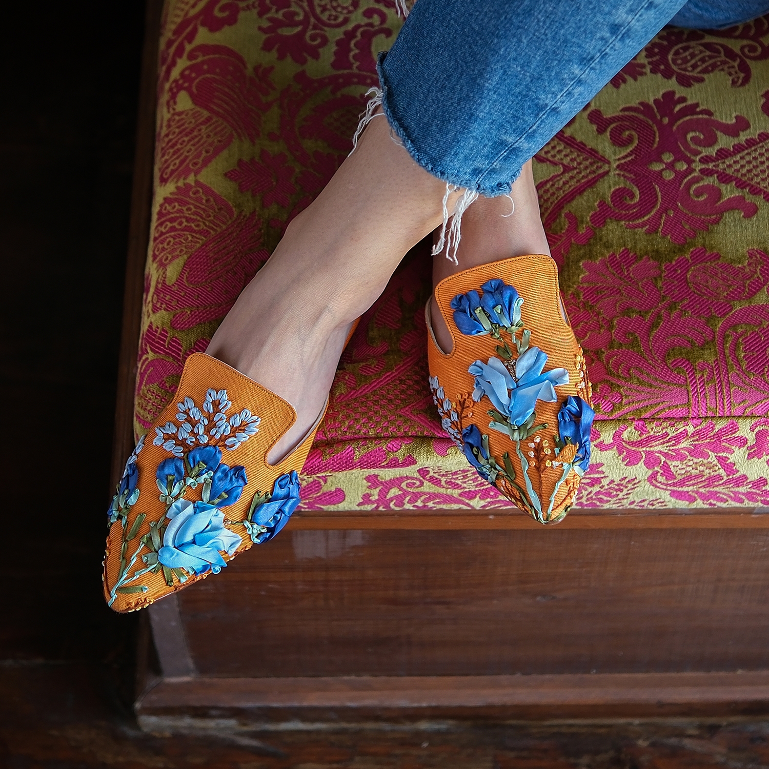 Cospotin Atelier Flora Handmade Slippers Hipicon