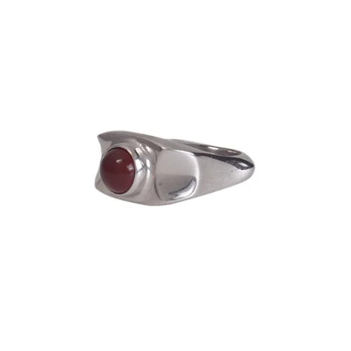 [Add]Tension - Flat Ring in Agate