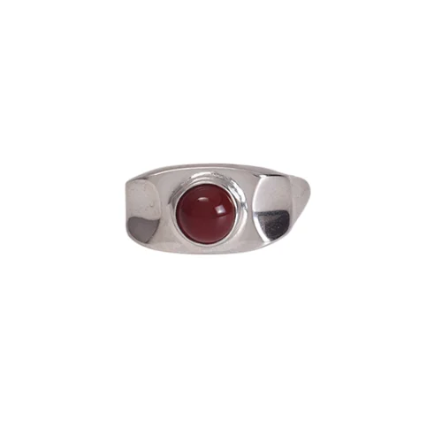 [Add]Tension - Flat Ring in Agate