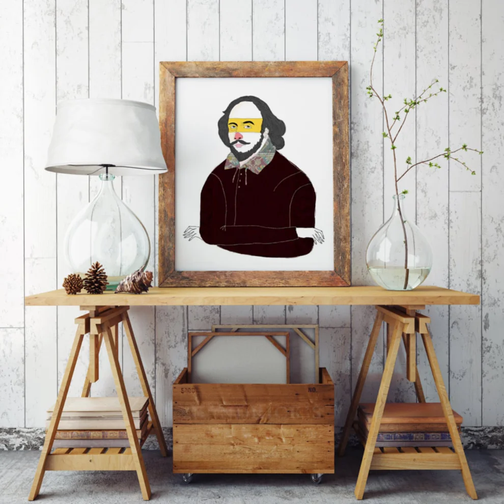 Serkan Akyol - Shakespeare In Love Art Print