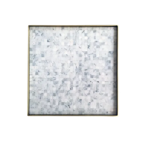 Marmore - Carrara Mosaic Tray