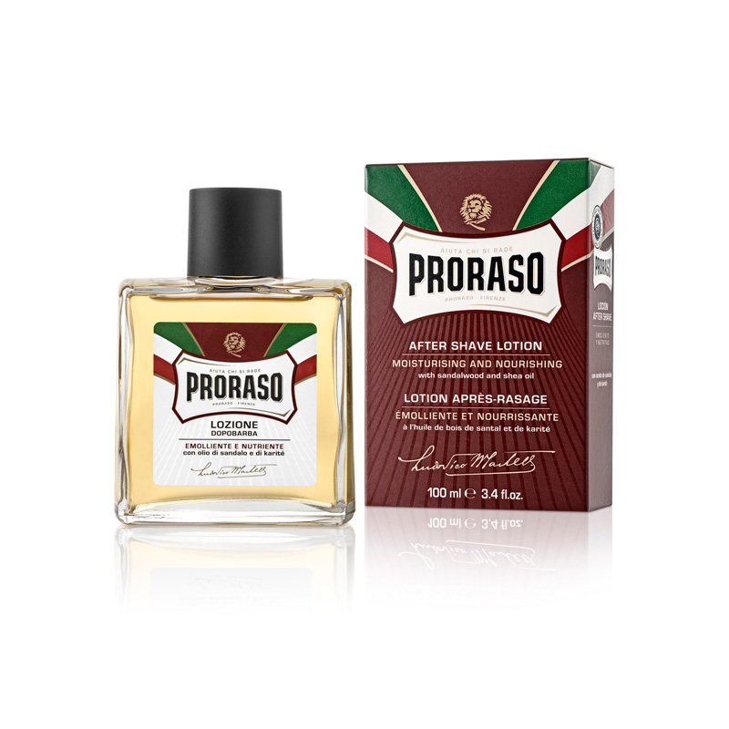 Proraso After Shave Lotion Nourish Sandalwood Red