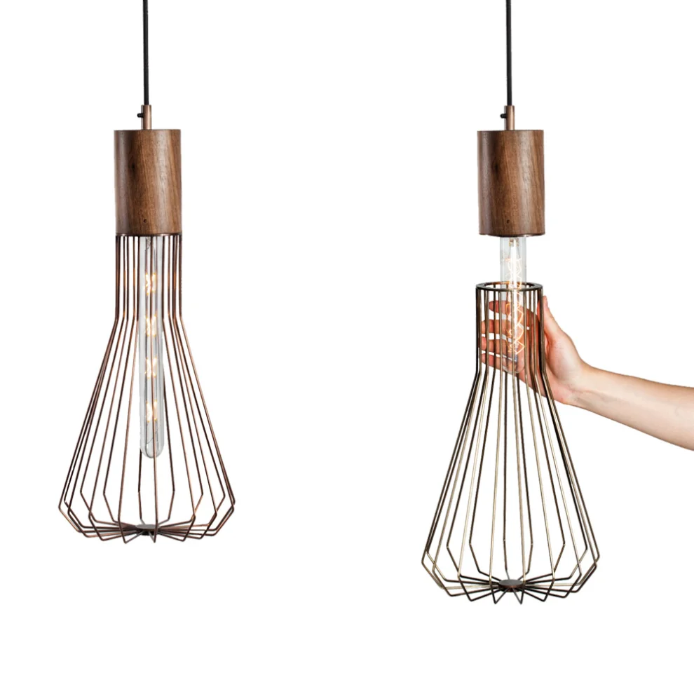 Laboratuvar Studio - Cage Pendant - I