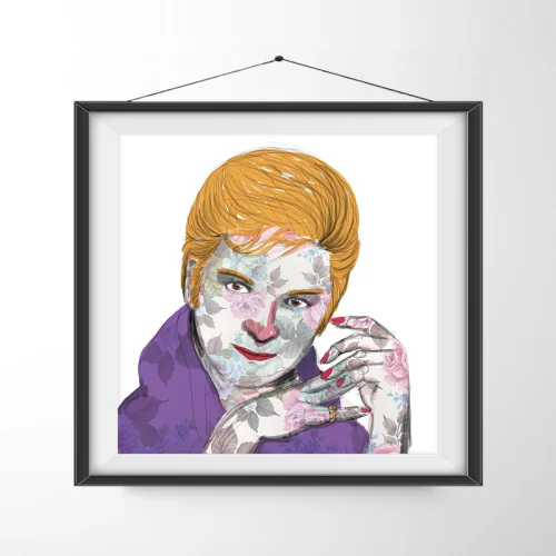 Serkan Akyol - Zeki Müren Art Print