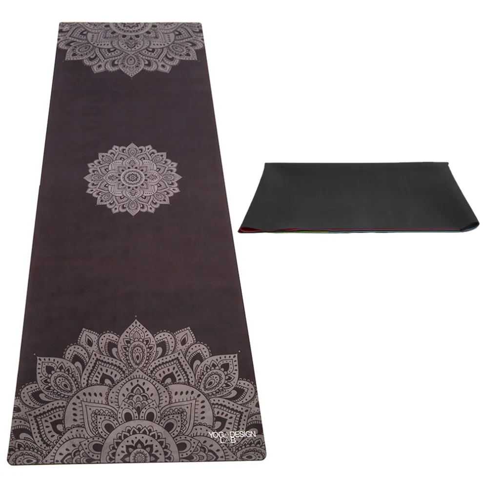 Yoga Design Lab - Mandala Black - Travel Yoga Mat