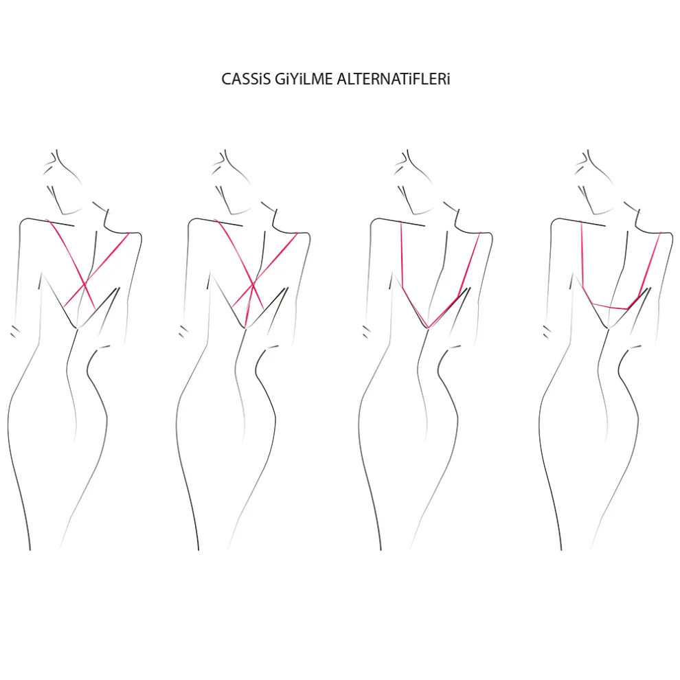 C-ya - Cassis Elbise-Çanta Set