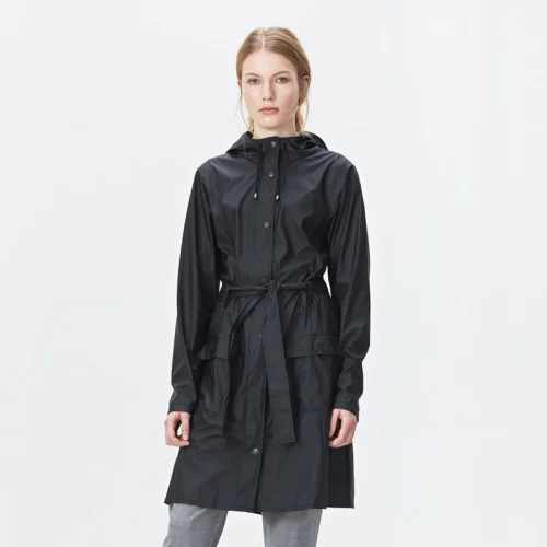Rains - Curve Jacket Raincoat - Black