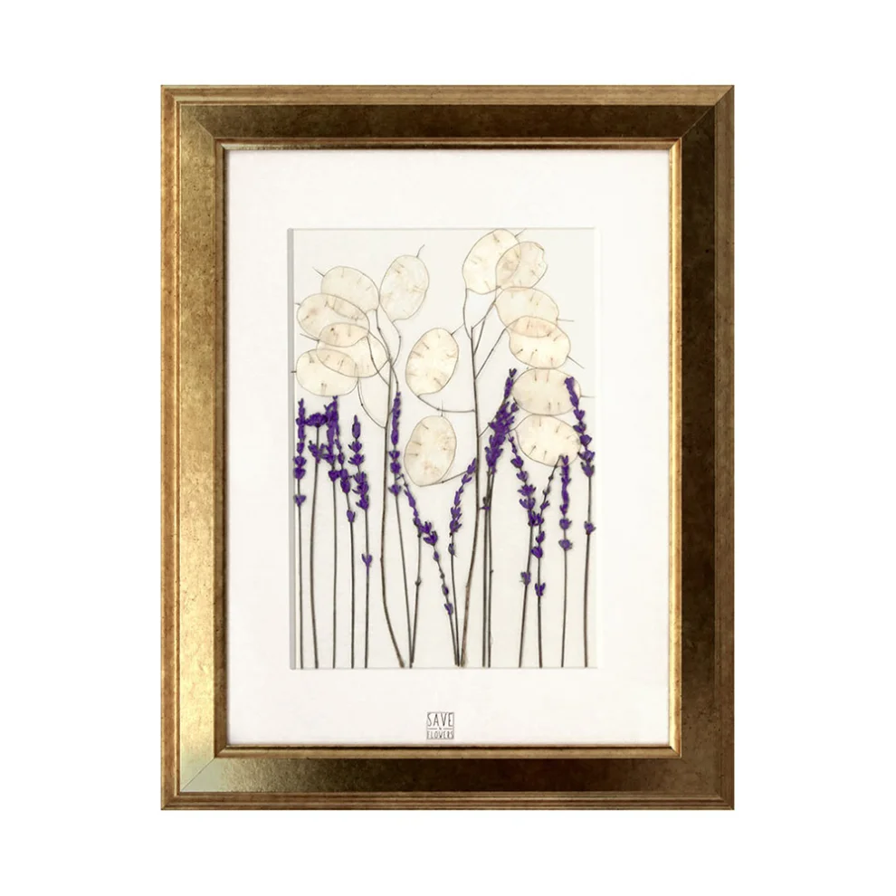 Save The Flowers - Gold 5 Frame