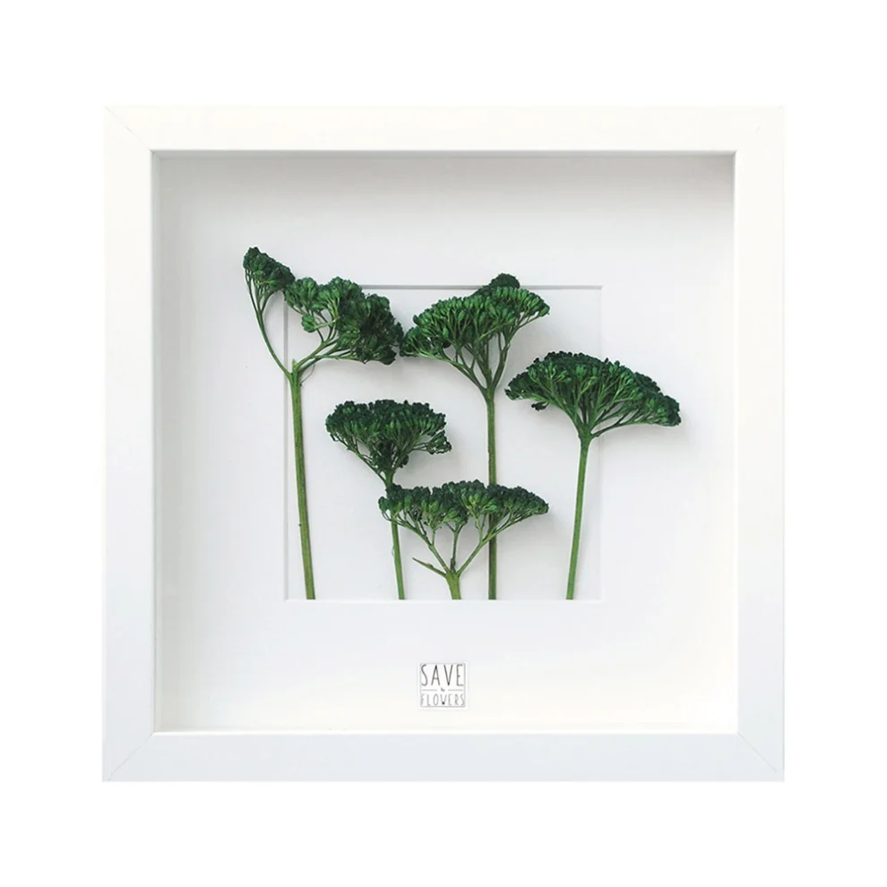 Save The Flowers - Minyatür Orman Tablo