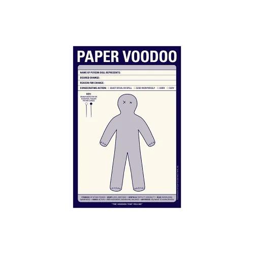 Knock Knock - Bloknot: Kağıt Üstünde VooDoo
