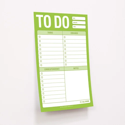 Knock Knock - Great Big Sticky Notes - To Do