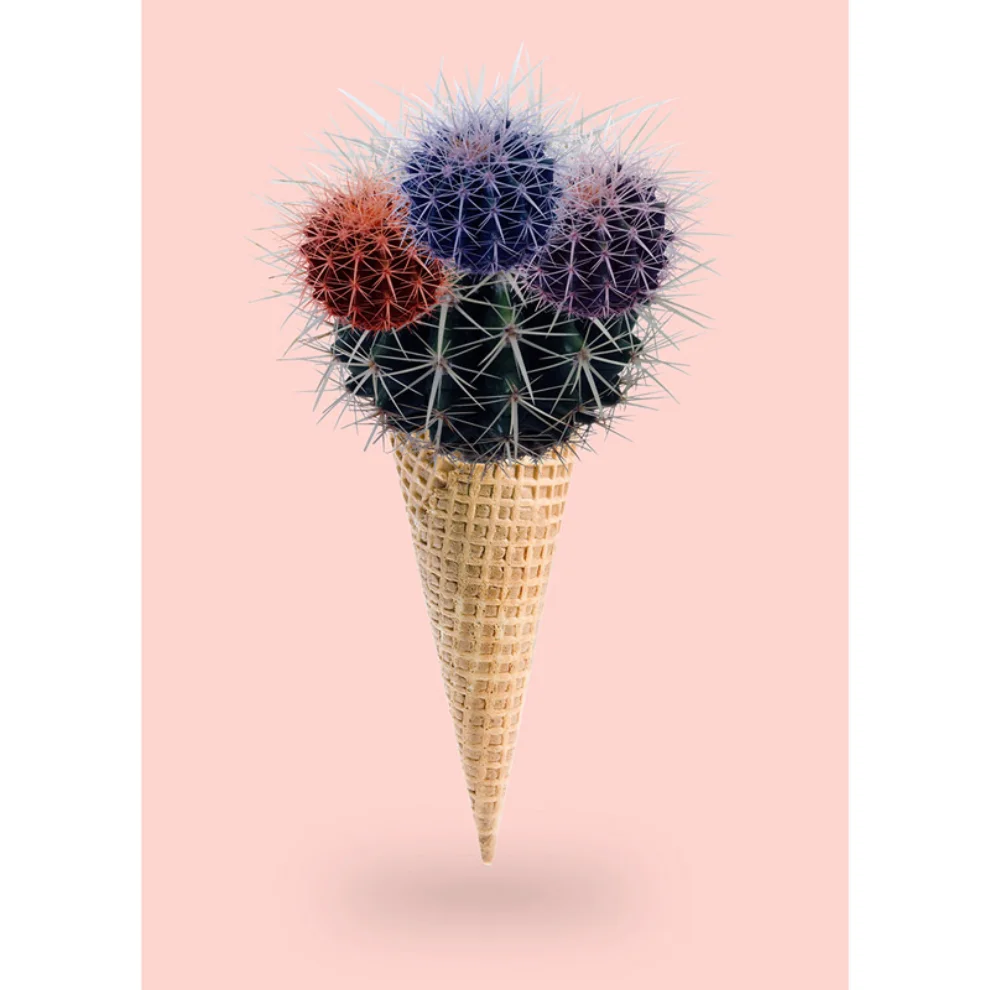 Action Zebra	 - Cactus Cream Poster