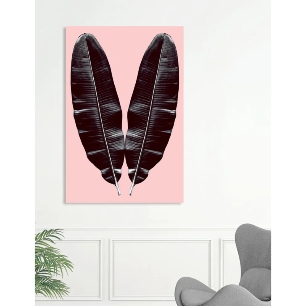 Action Zebra	 - Pink Twin Art Print