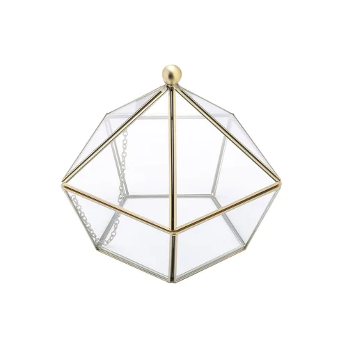 Warm Design - Edge Diamond Shape Terrarium