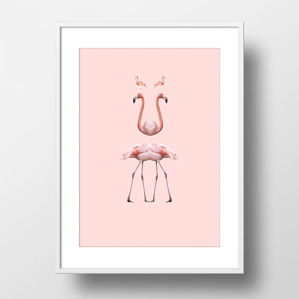 Action Zebra	 - Go Flamingo Poster