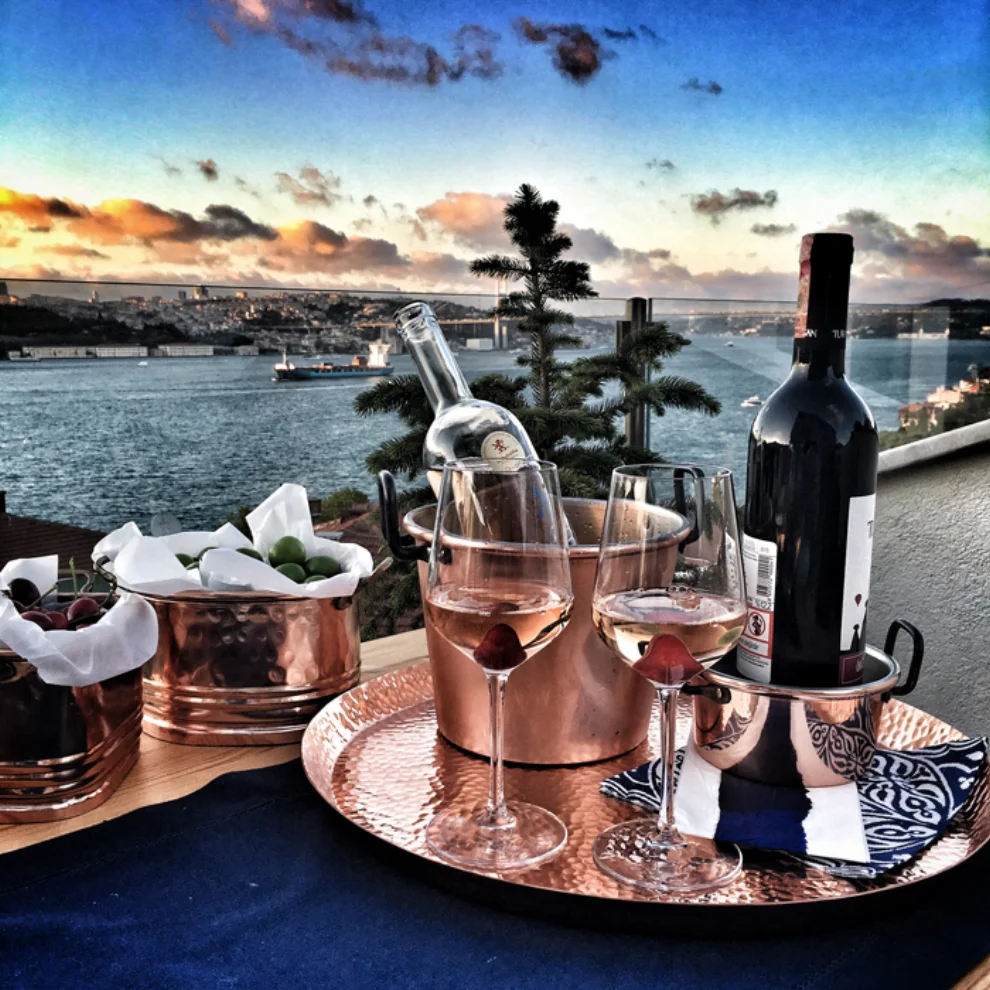 Bakır İstanbul - Blacksmith Copper Wine Bucket