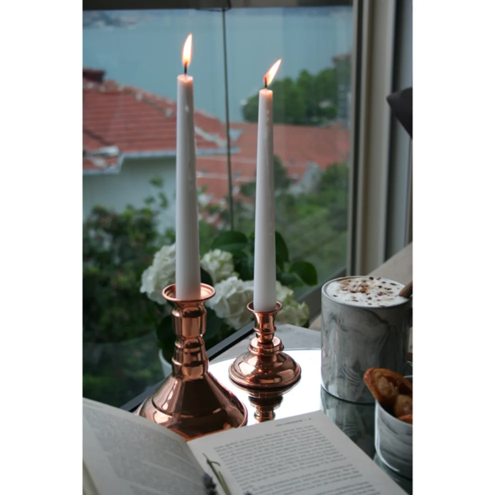 Bakır İstanbul - Hogwarts Candle Stick Set Of 2