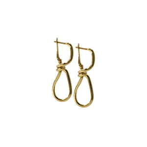 J Twist Earring