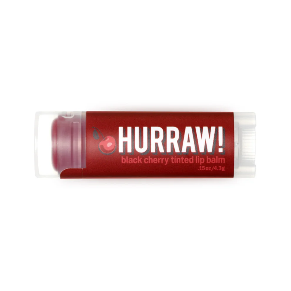 Hurraw - Organic Hurraw! Black Cherry Lip Balm