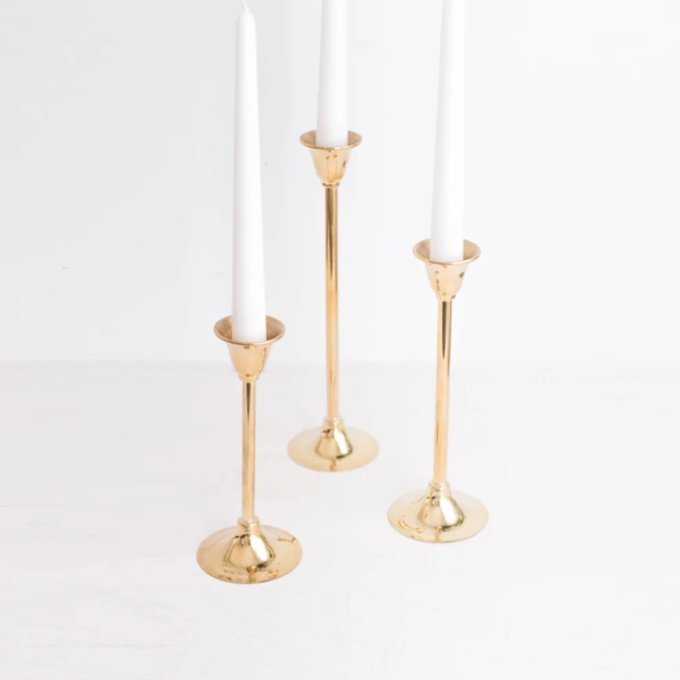 Bakır İstanbul - Glimmer Triple Candlestick  