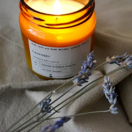 Lily's Candles - Lavender Natural Candle