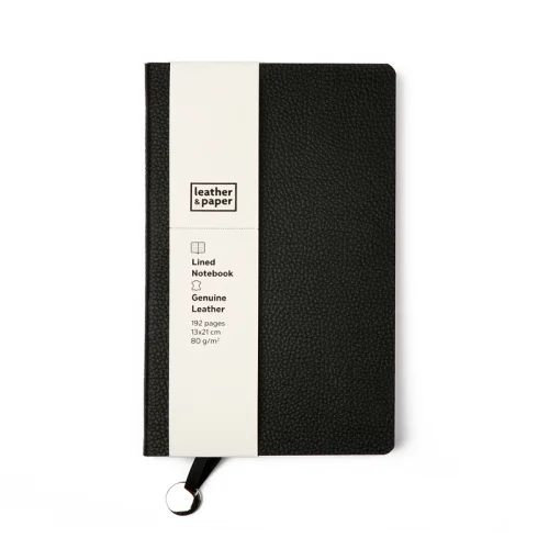 Leather & Paper -  Leather  Lined  Notebook