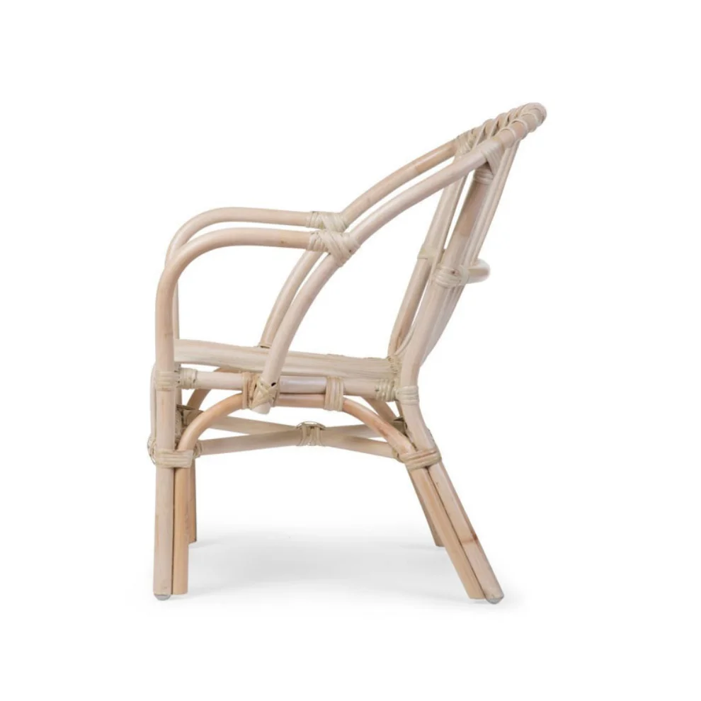 Panca in Rattan Montana con Cuscino Childhome – Decochic