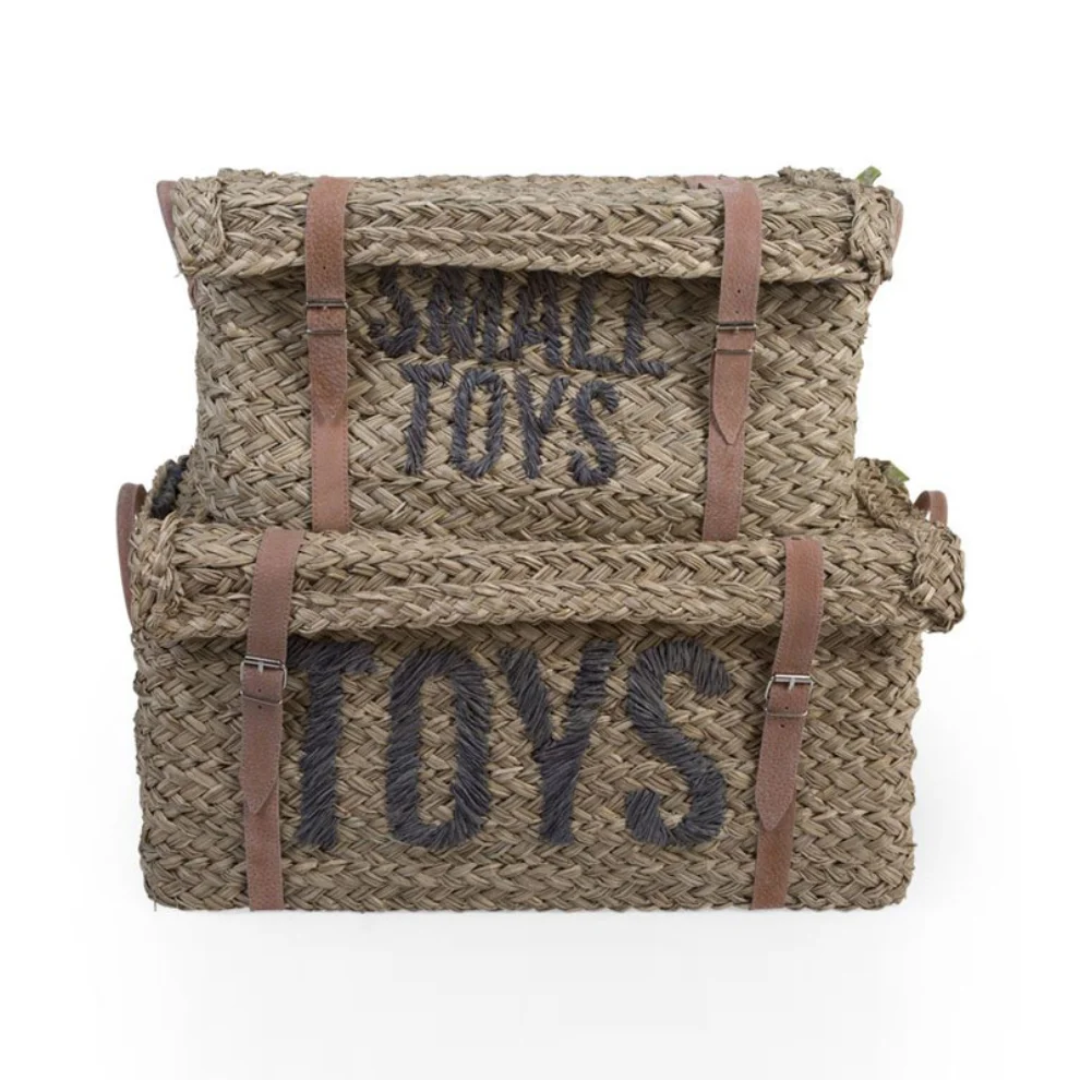 Childhome - Rattan Basket Toys Set Of 2