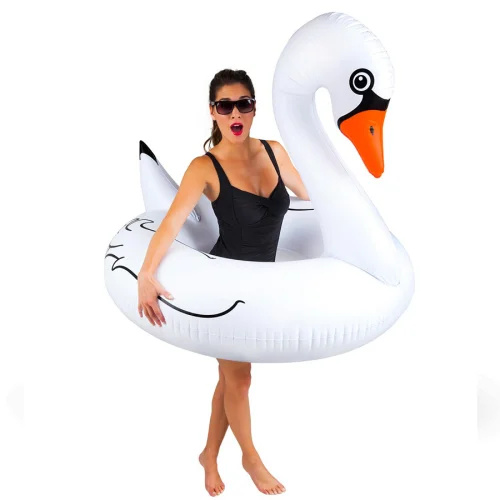 Colorize - White Swan Float Swim Ring