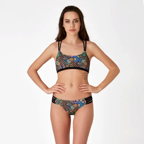 Leyna Beachwear	 - Pina Çiçekli II Bikini