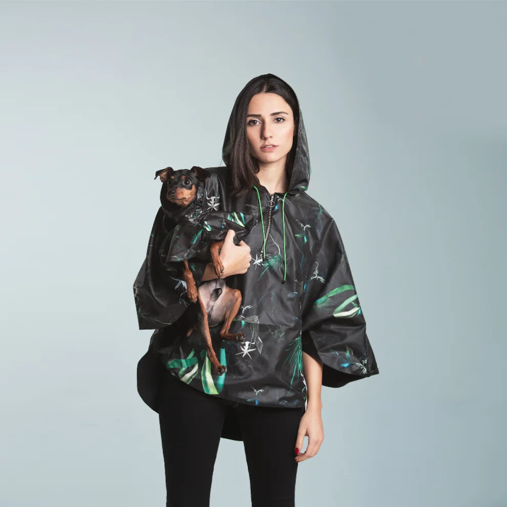 Coucou - Printed Dog Raincoat