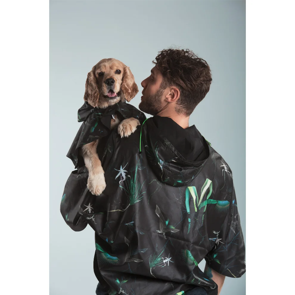 Coucou - Printed Dog Raincoat