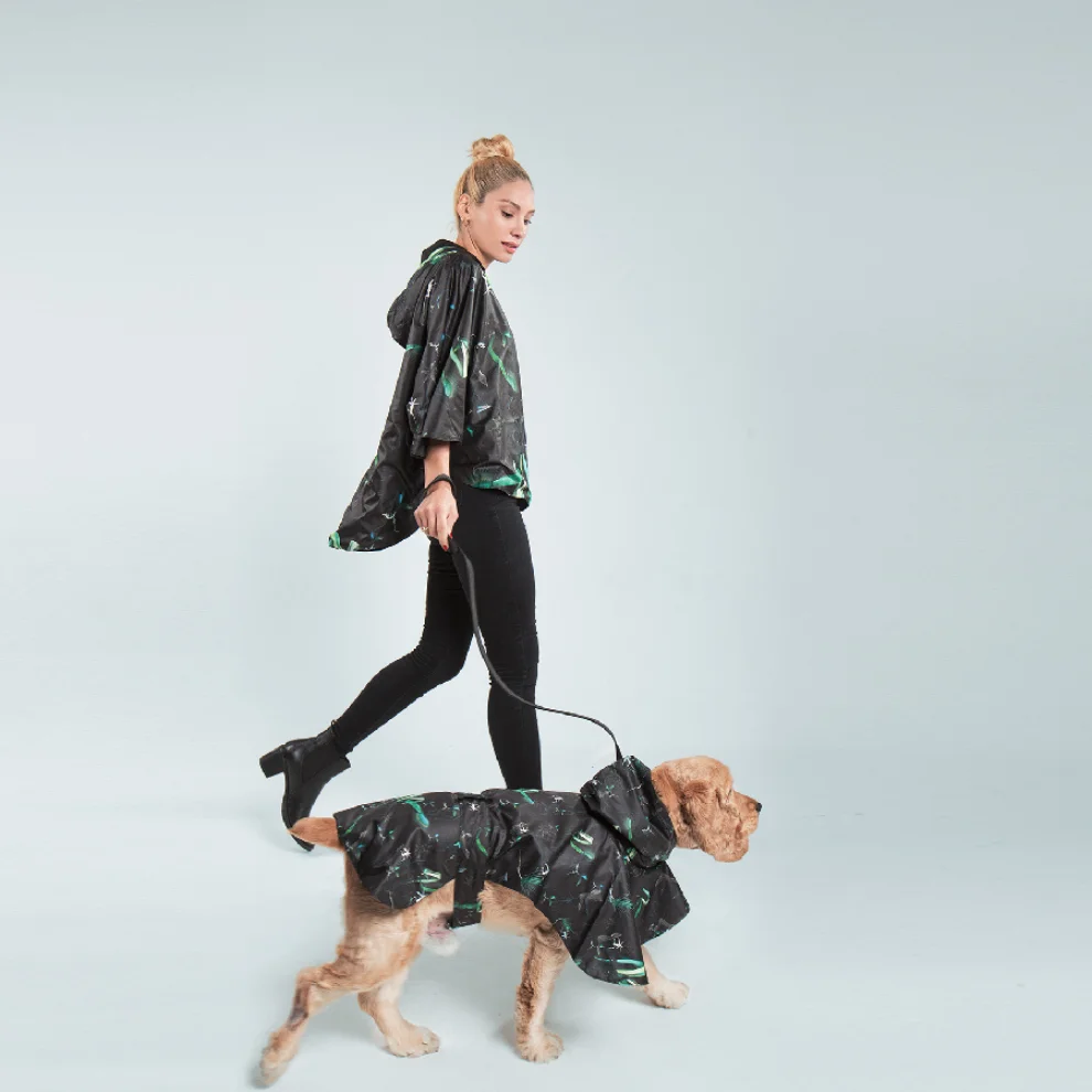 Coucou - Printed Dog Raincoat