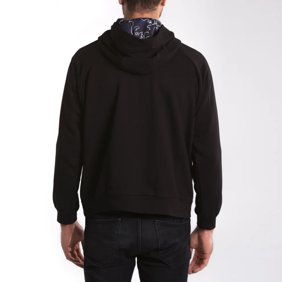 Coucou - Black Man Hoodie