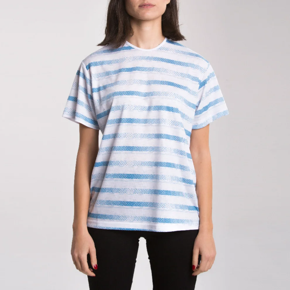 H and m striped t outlet shirt