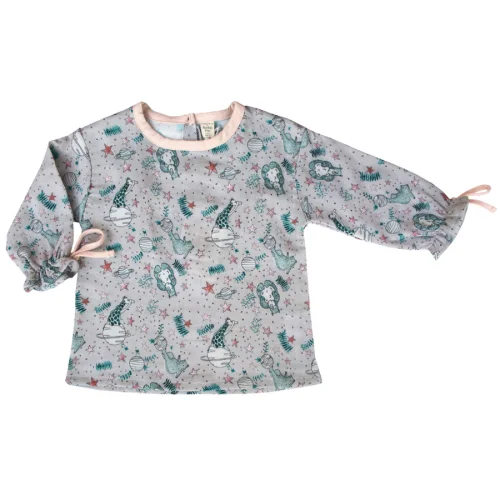 Auntie Me - Organic Stardust Long Sleeve Blouse