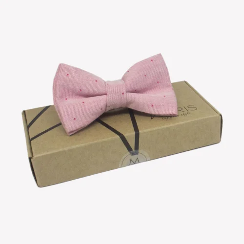 Moris - Blue Dots  Kids Bow Tie