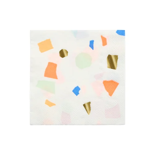 Meri Meri - Bright Terrazzo Napkin Set of 16