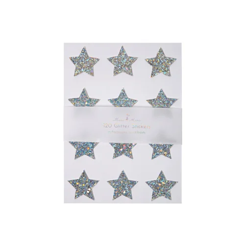 Meri Meri - Glitter Star Stickers