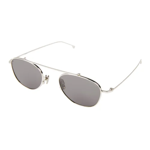 Komono - Sheldon Silver Smoke Unisex Sunglasses