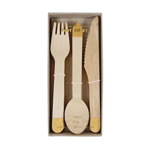 Meri Meri - Wooden Cutlery