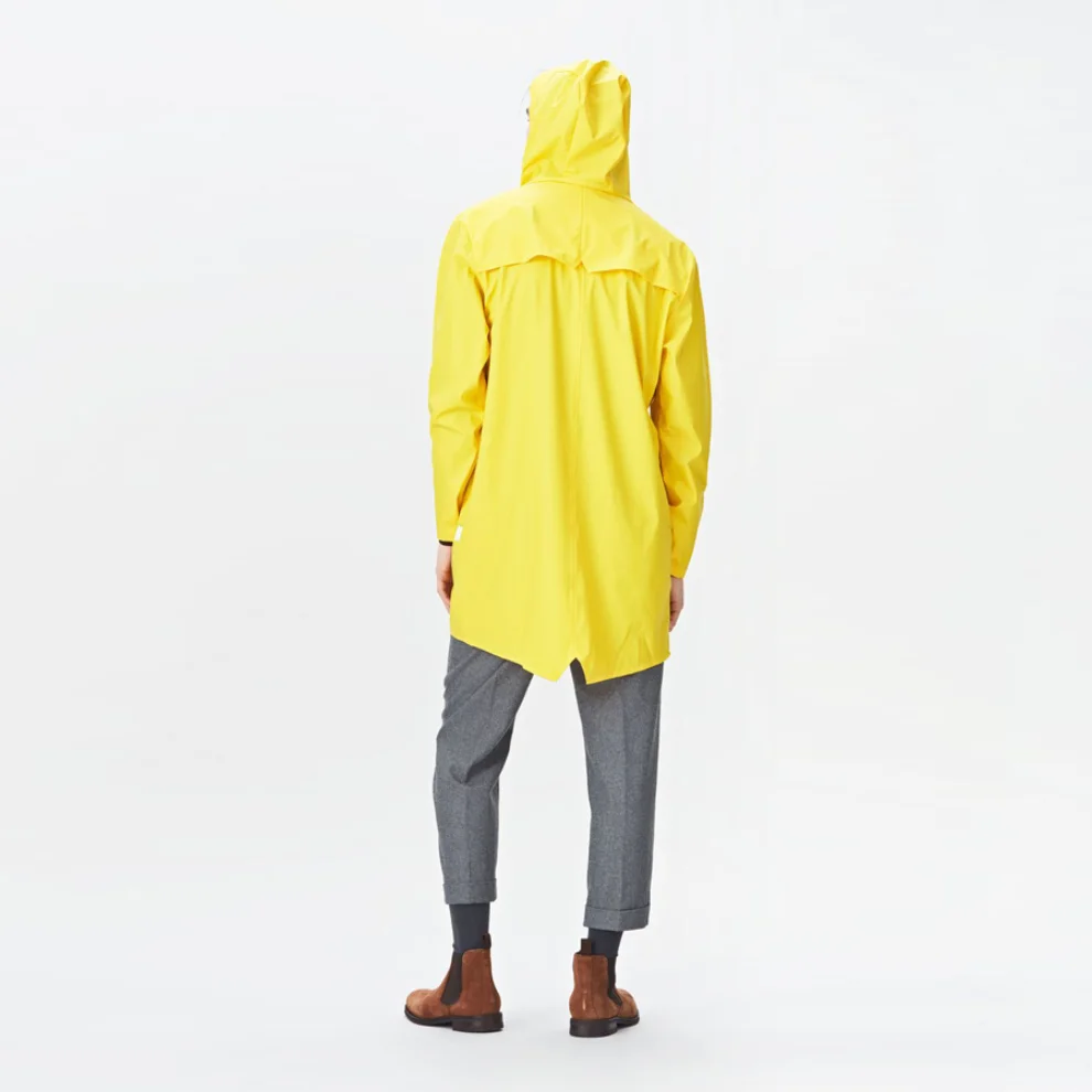 Rains - Long Ceket Yağmurluk - Yellow