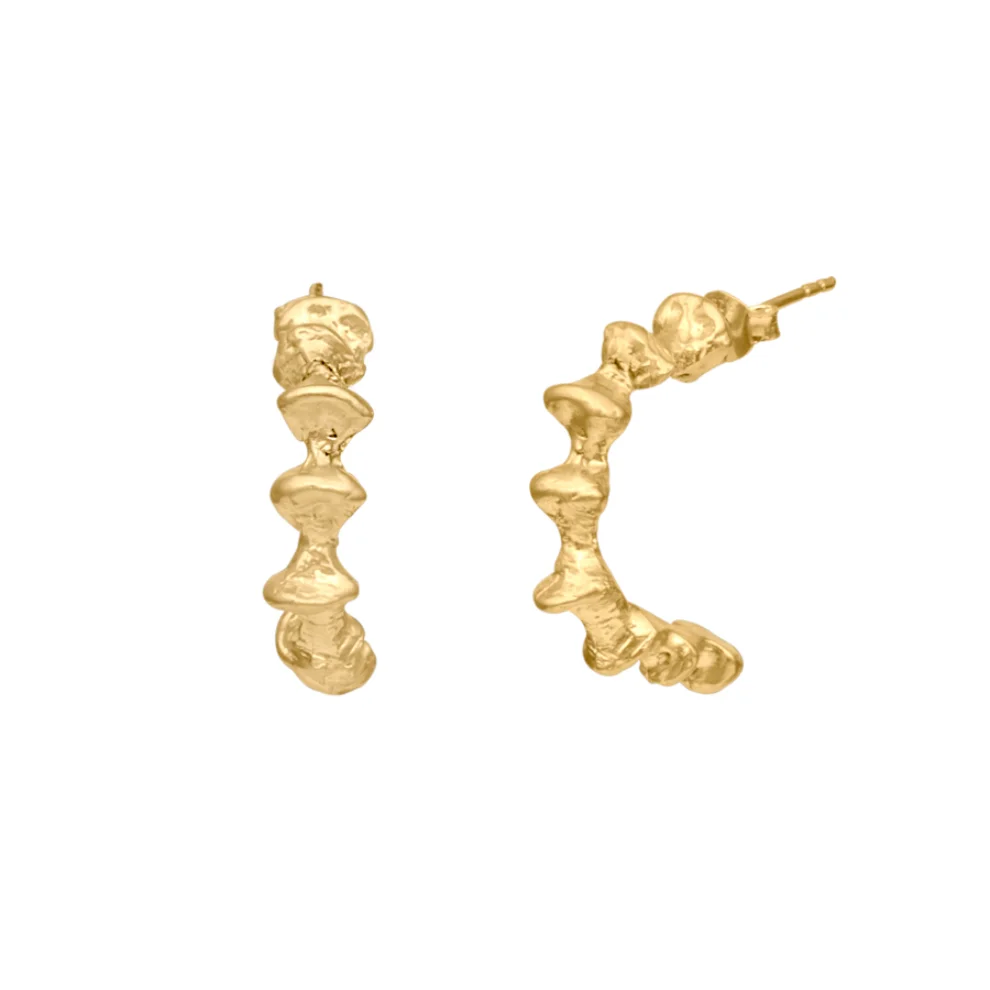 602Lab - Fosil Hoops Earring Small