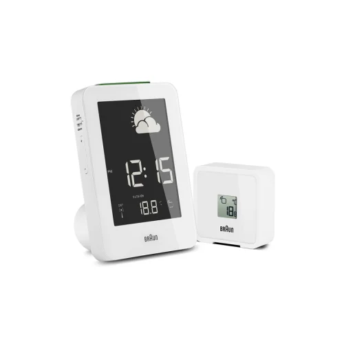 Braun - Temperature / Humidity Quartz Alarm Clock
